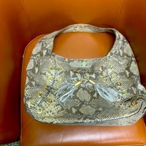 Micheal Kors animal print hand bag